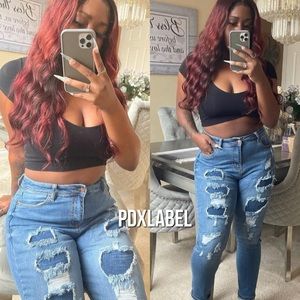 PDX Patchy Skinny Jeans